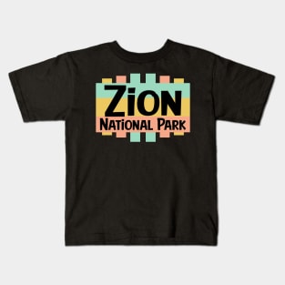 Zion National Park Kids T-Shirt